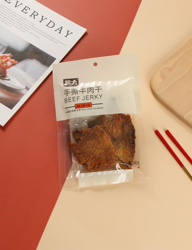 麻辣味手撕牛肉干（片）