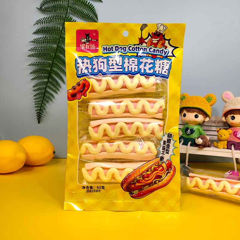 62g热狗型棉花糖