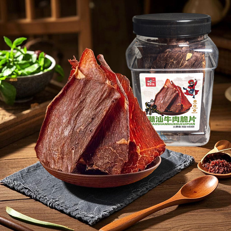100g牛肉脆片