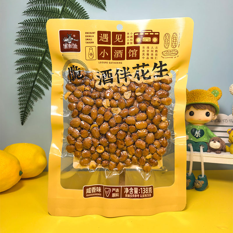 138g咸香味酒伴花生